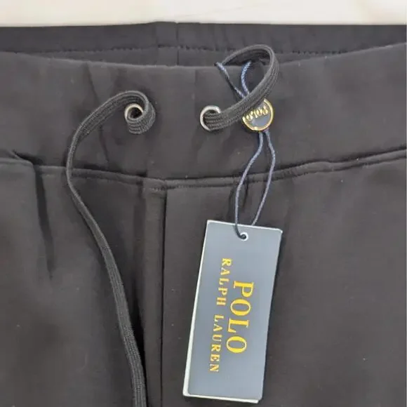 Polo Ralph Lauren Double-Knit Jogger Pants – Size L Black - Picture 6 of 11